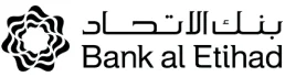 Bank al Etihad logo with Arabic text above English name.