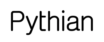 Text displaying the word 'Pythian' in a simple black font on a white background.