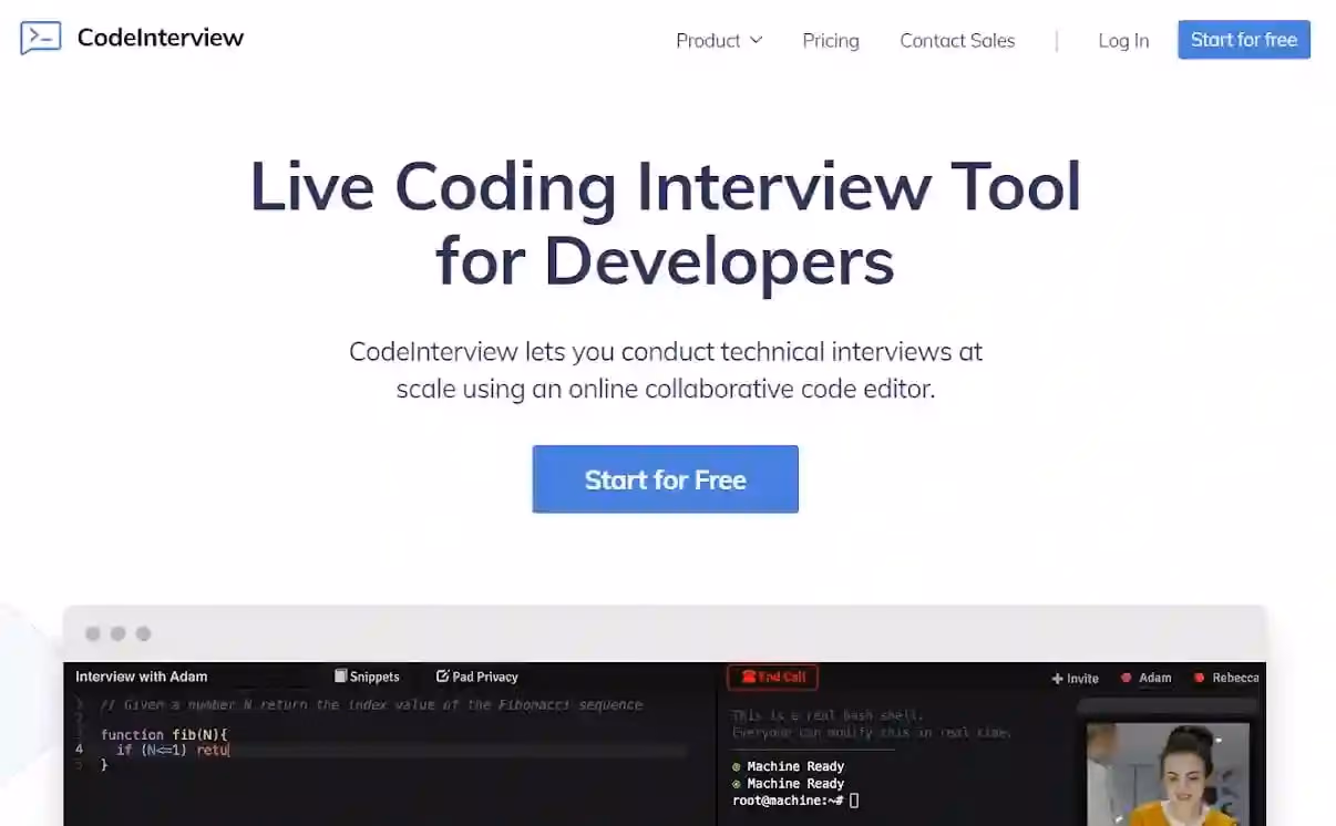 CodeInterview Home