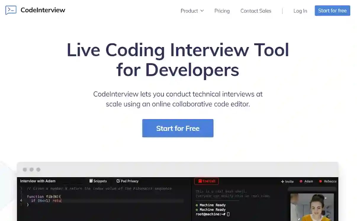 CodeInterview Home