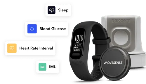 movesense garmin and dexcom devices
