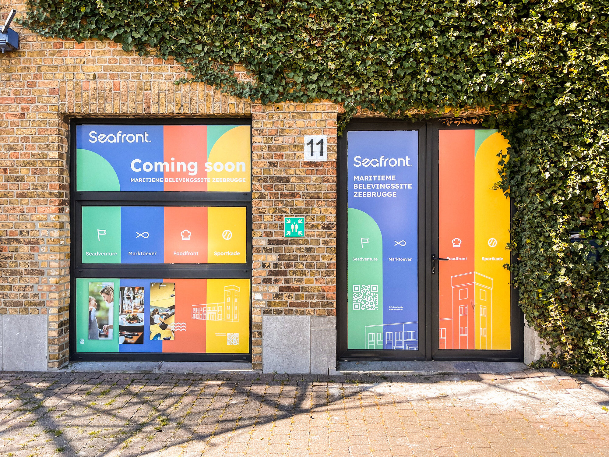 Seafront Window Stickers by Remes