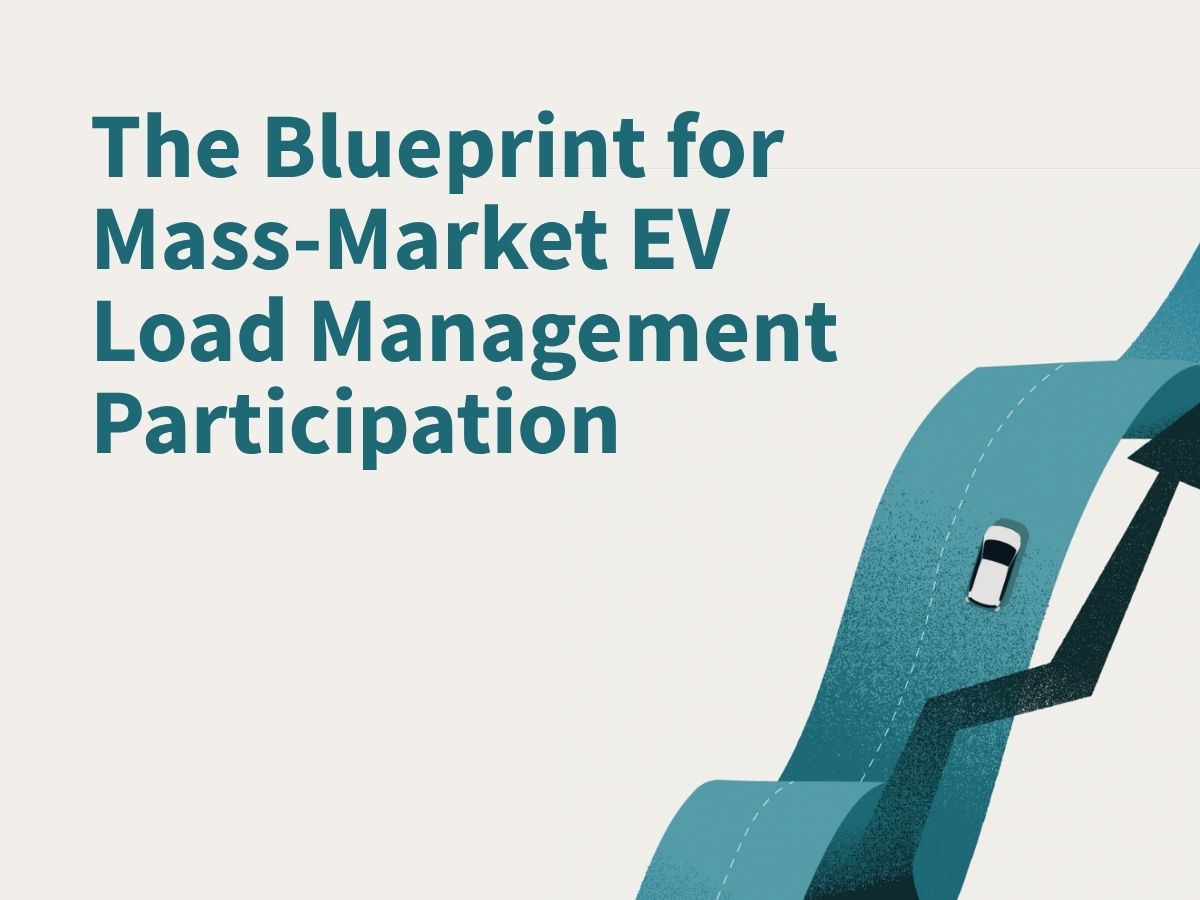 The Blueprint for Mass-Market EV Load Management Participation