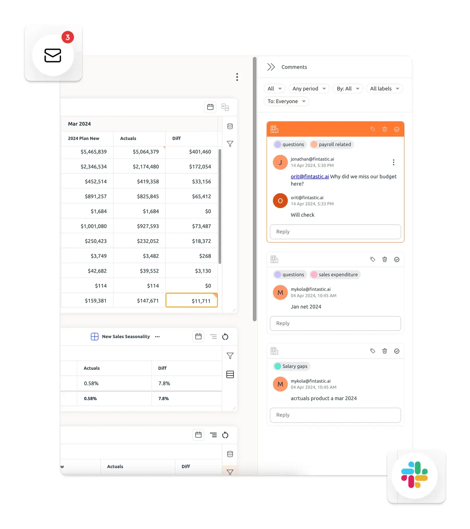 Fintastic visual formula builder designed for finance and business users
