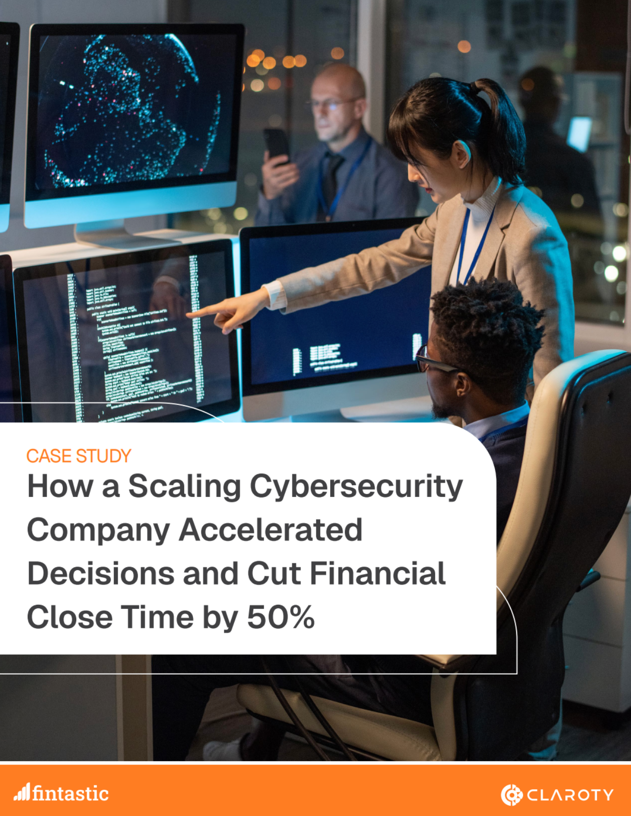 Claroty case study - financial close acceleration for cybersecurity