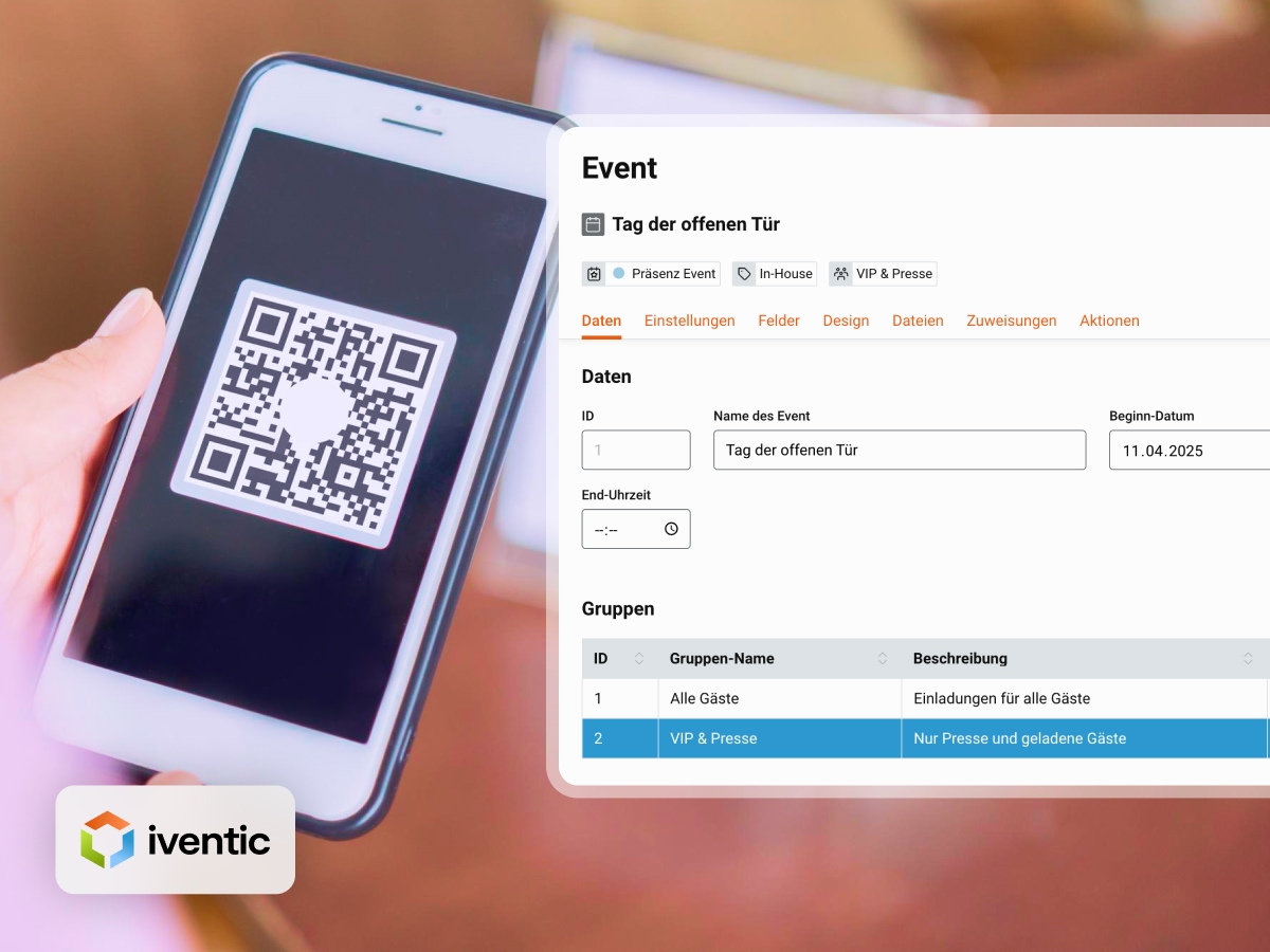 QR-Code Direkt-Login: Benutzer schneller zur Event-Registrierung führen