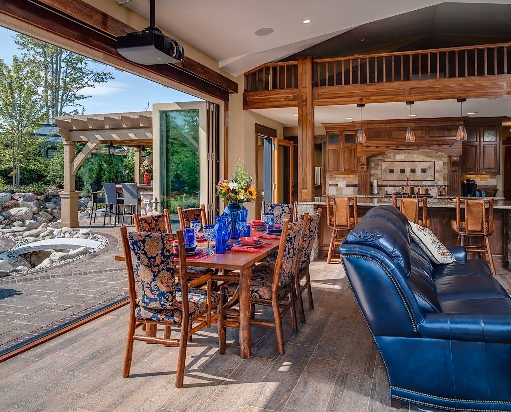 New building and beautiful indoor design