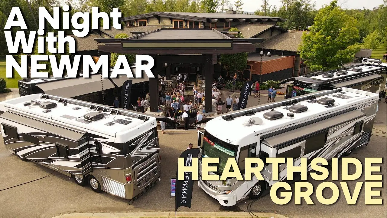 Aerial video of Hearthside Grove