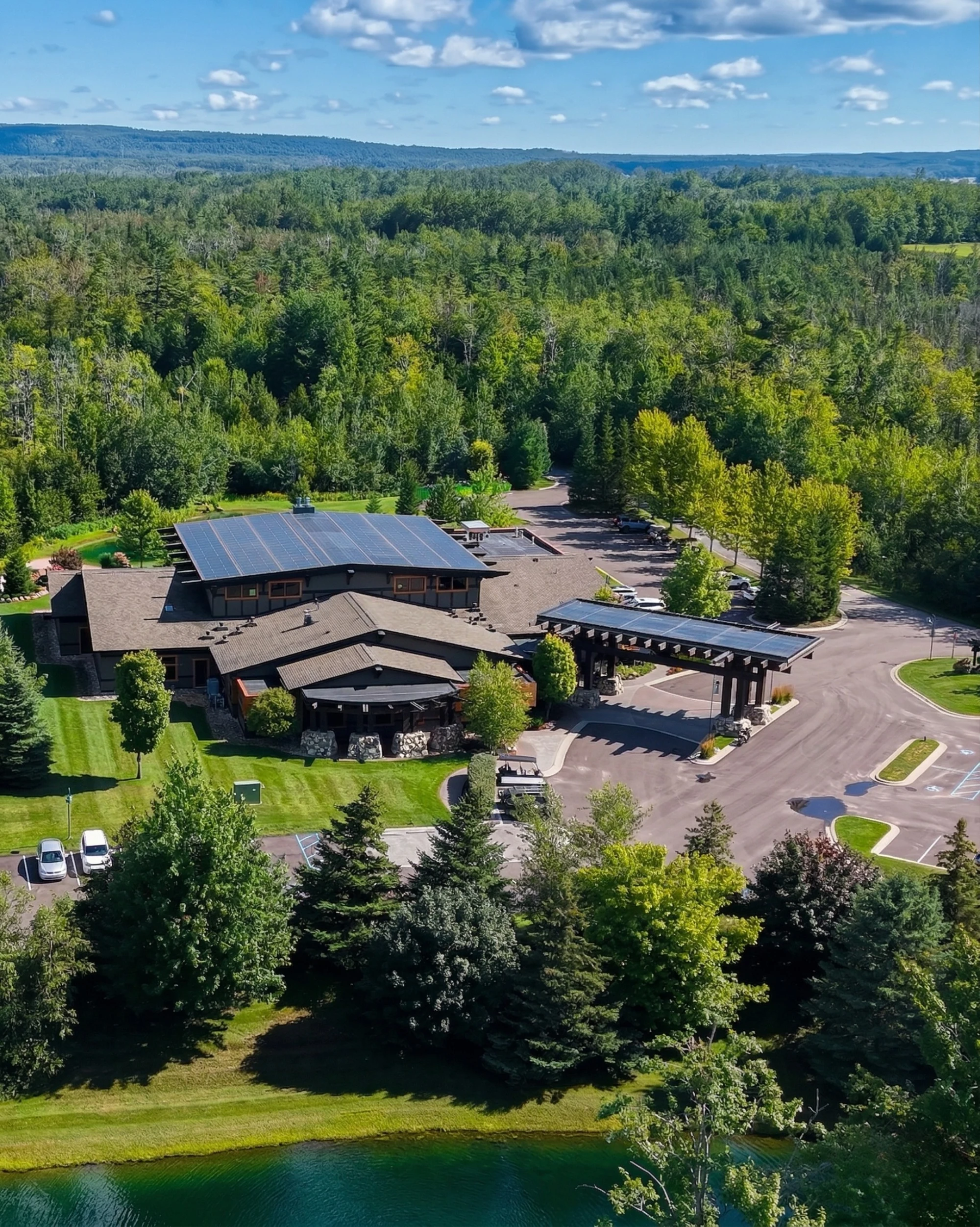 Hearthside Grove's welcome center