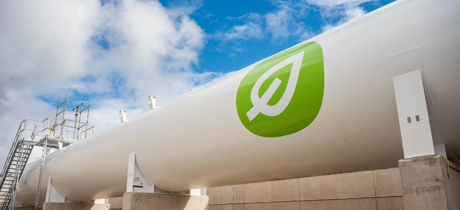 Uniper - Konvertering av gasturbiner från eldningsolja till HVO