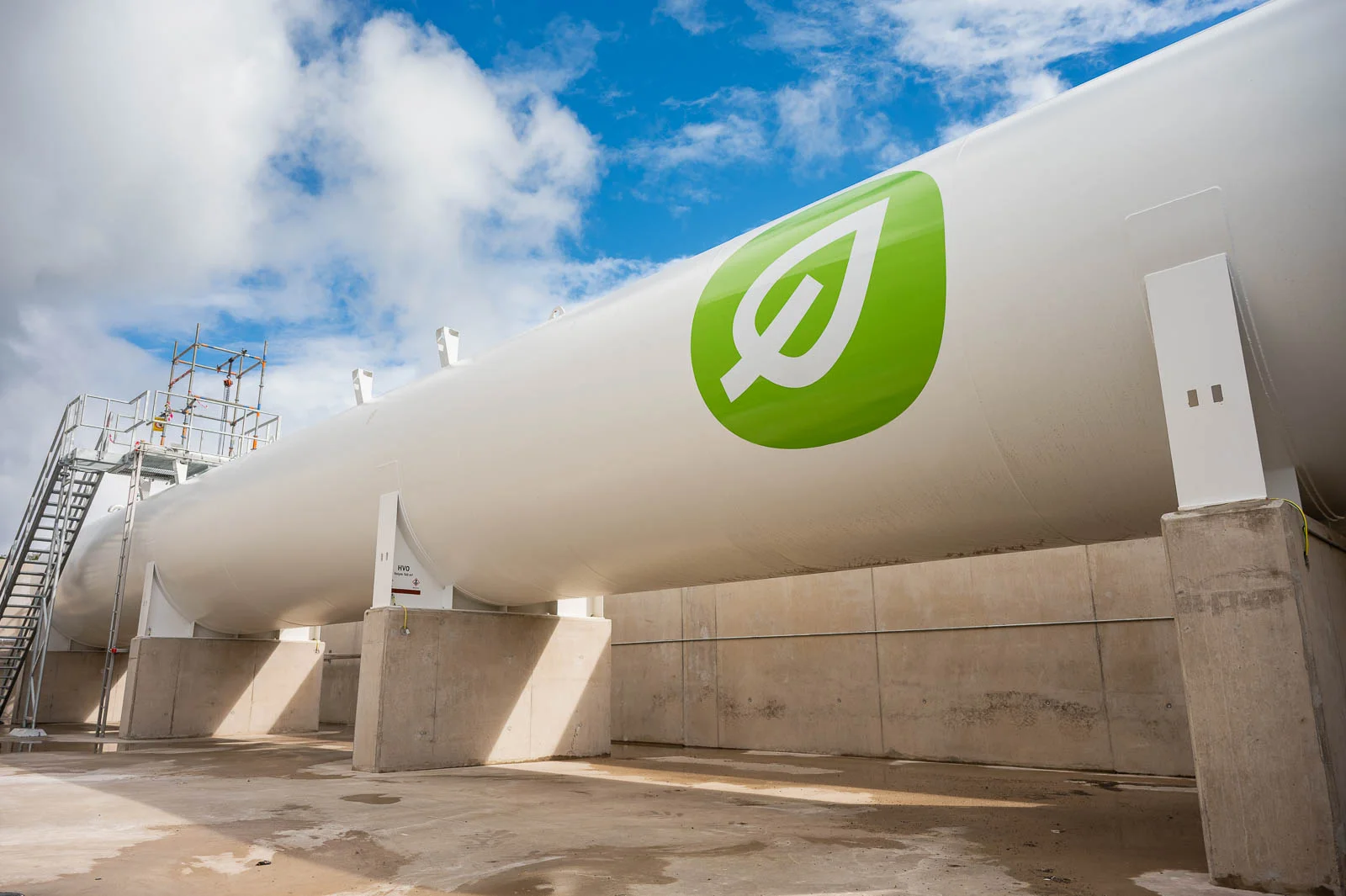 Uniper - Konvertering av gasturbiner från eldningsolja till HVO