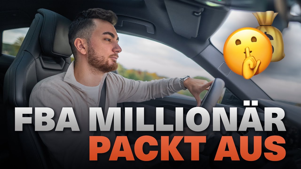 FBA Millionär packt aus: Meine 3 Schritte zum Erfolg auf Amazon – Die Luca Igel Story