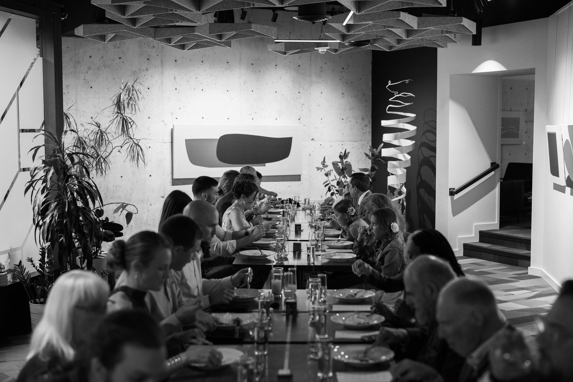 wedding reception at Kin Boise