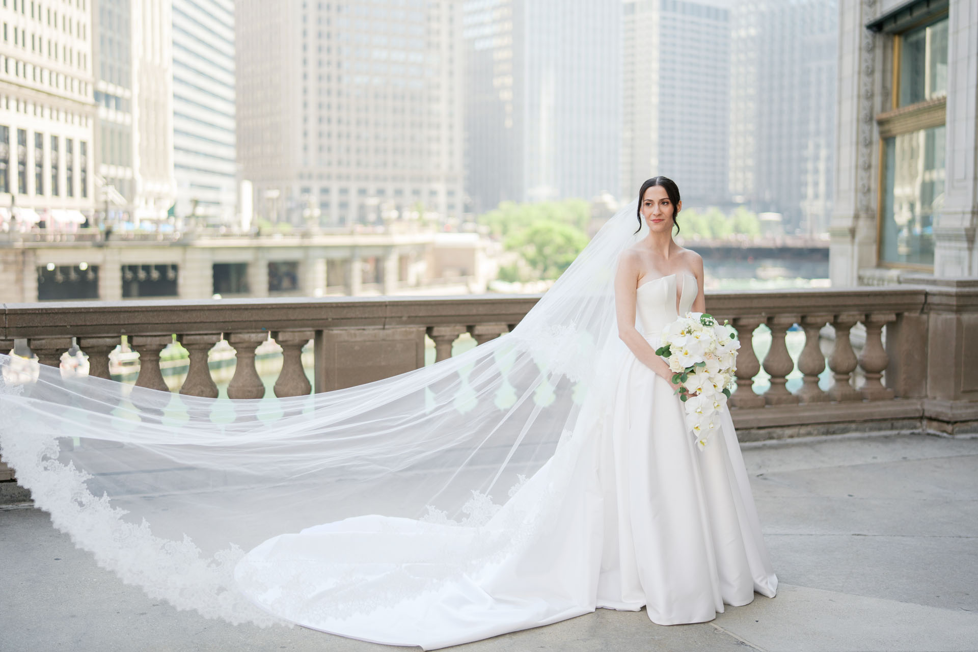 bridal portrait in Chicago