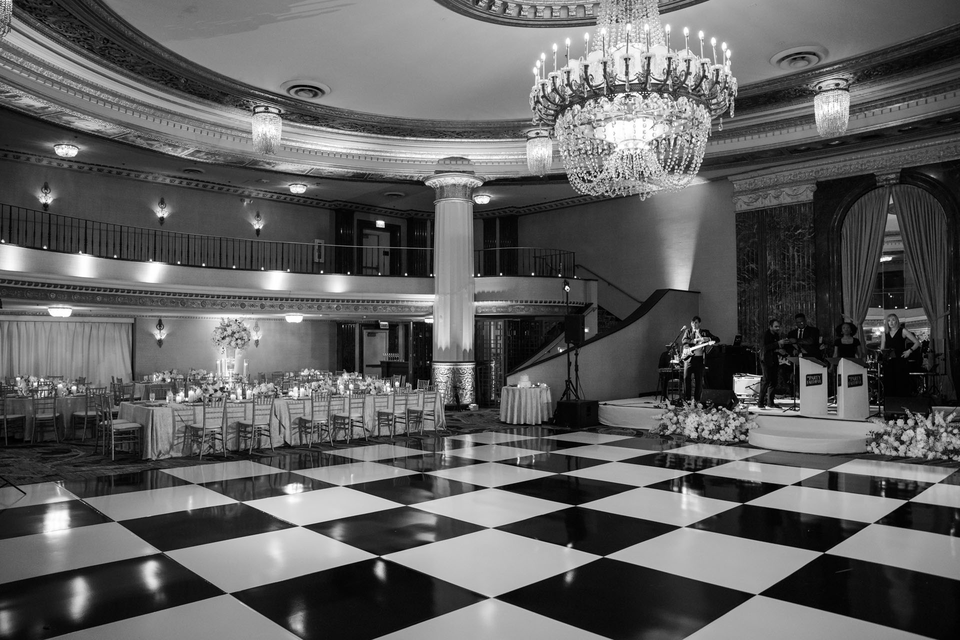 reception at Intercontinental Chicago