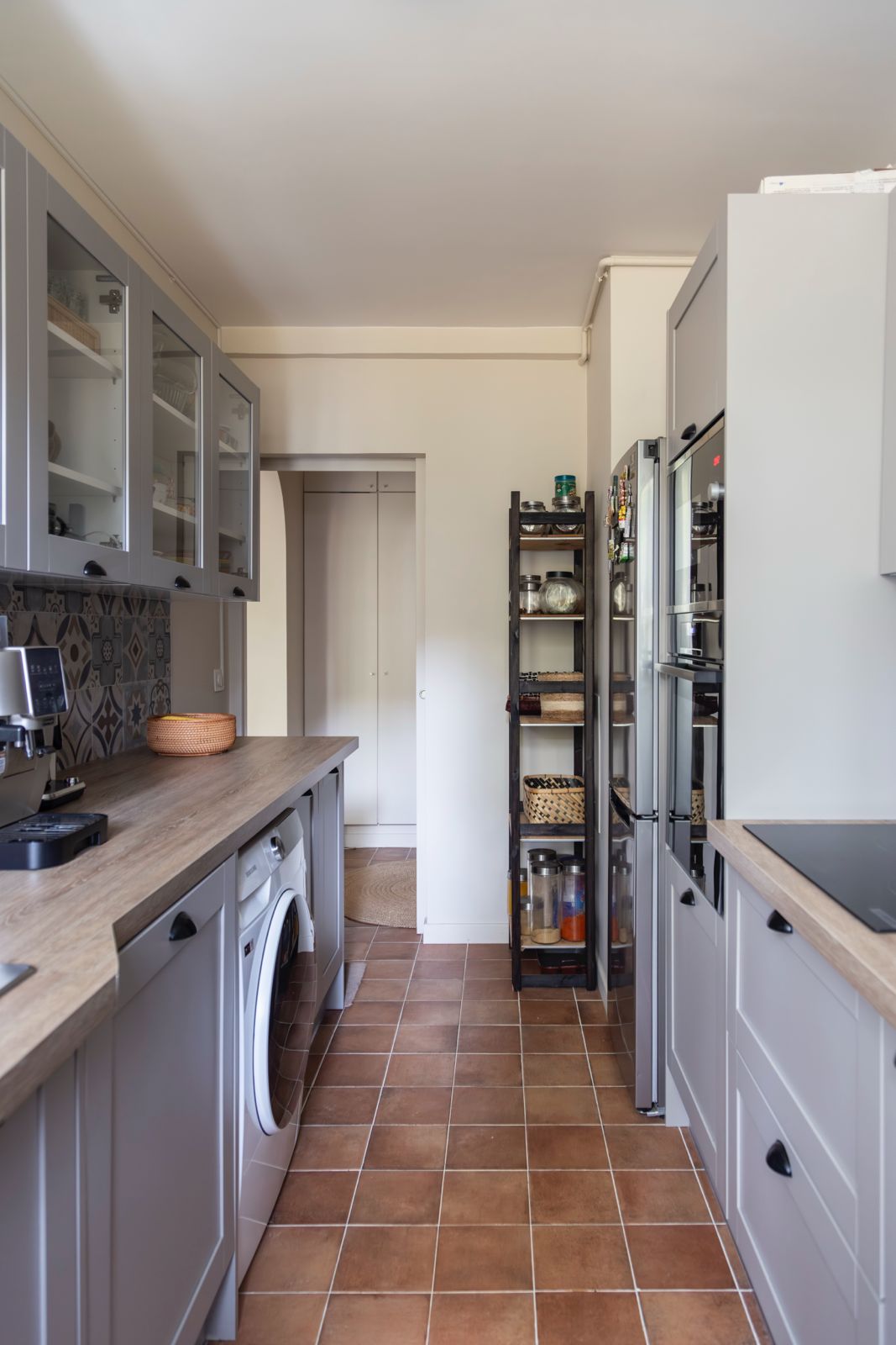 Salle de bain avec douche à l'italienne