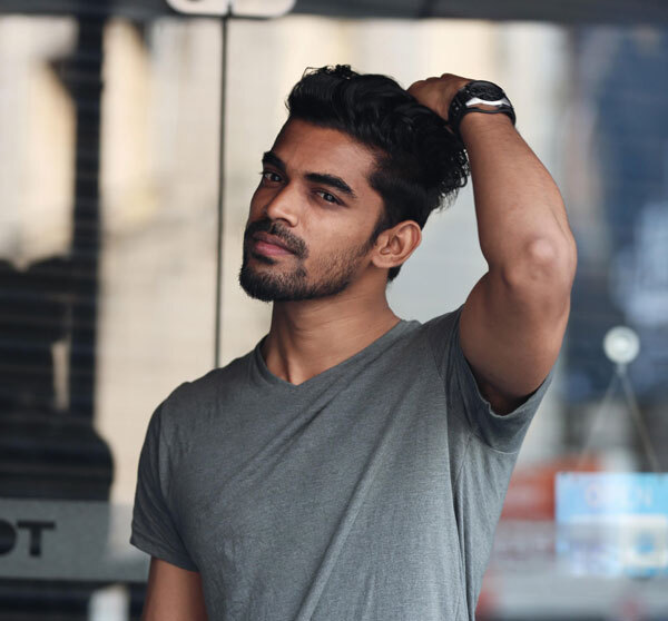 man with great hair
