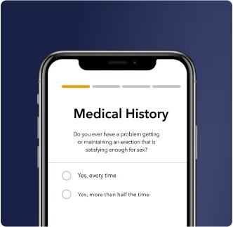 phone with medical quiz