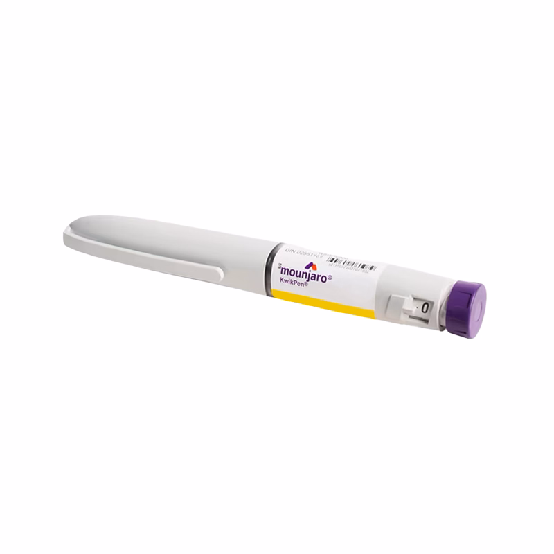 Pre-filled Mounjaro pen containing tirzepatide for medically supervised weight management, prescribed by licensed Canadian practitioners