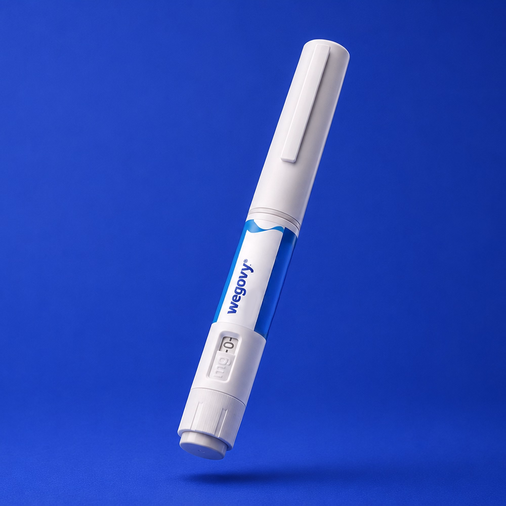 Wegovy weight loss injection pen for chronic weight management treatment in Canada.