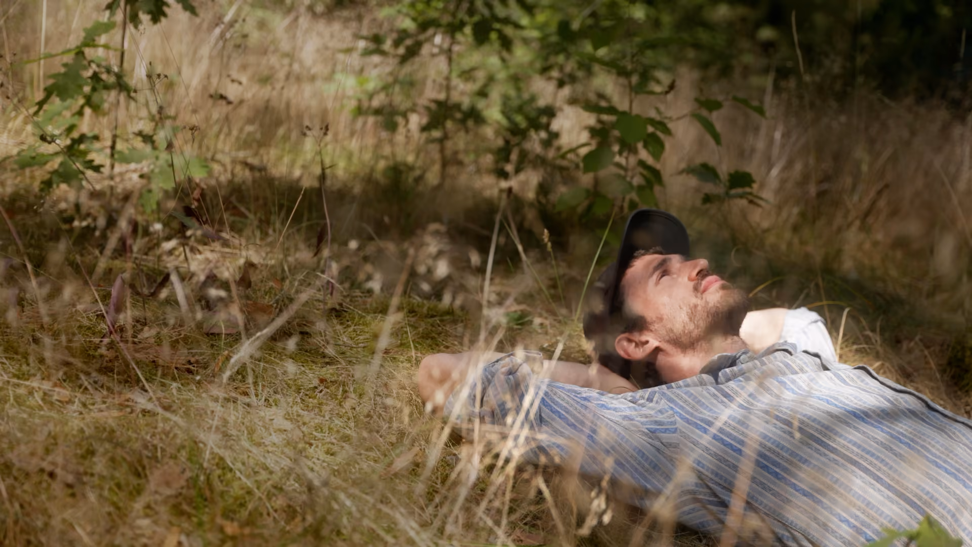 Man enjoying an active outdoor lifestyle