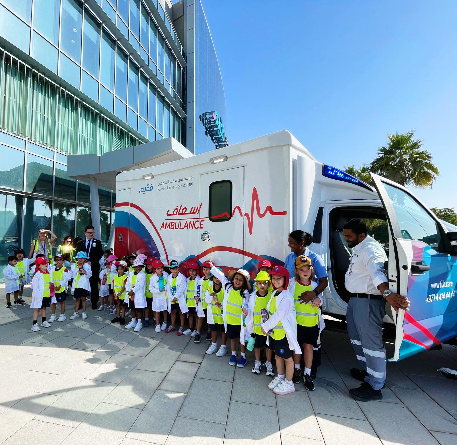 Fakeeh University Hospital welcomes little curious minds from Gems Wellington Academy, DSO