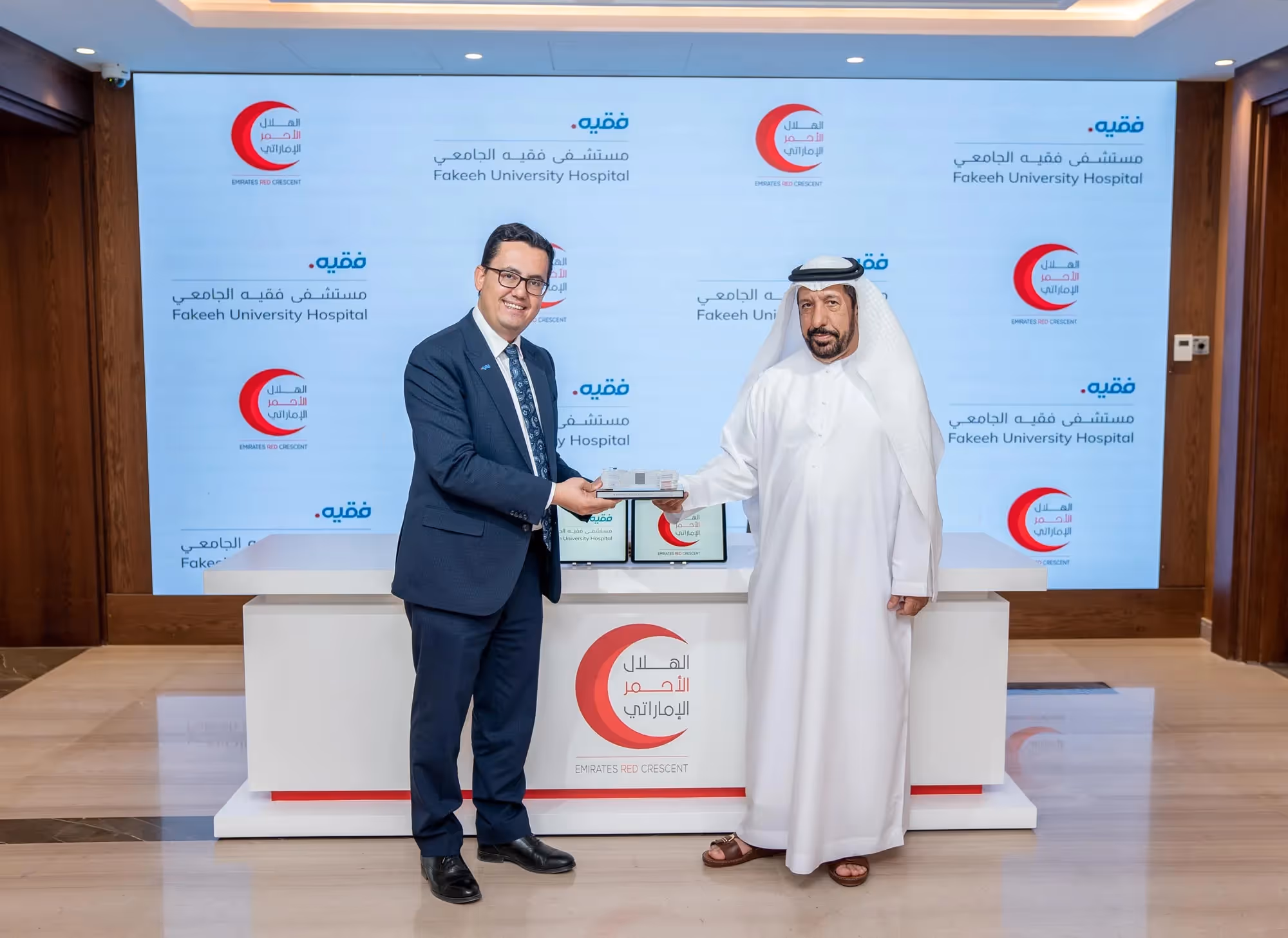 Partnership with Emirates Red Crescent Authority