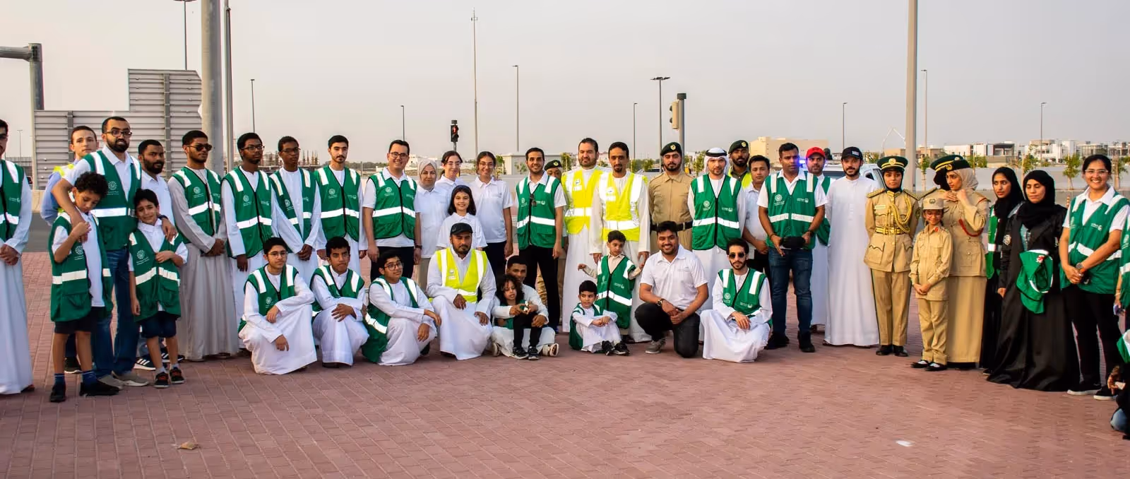 FUH Iftar box distribution in partnership with Dubai Police