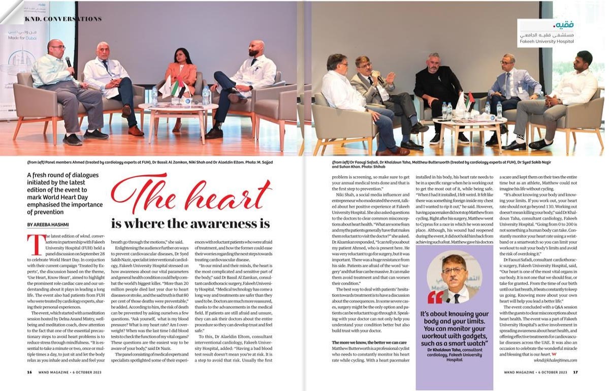 World Heart Day at Fakeeh University Hospital