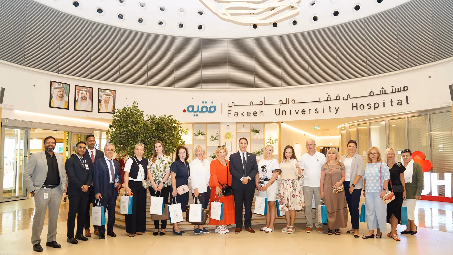 Fakeeh University Hospital Dubai was honored to host a delegation visit from Moscow