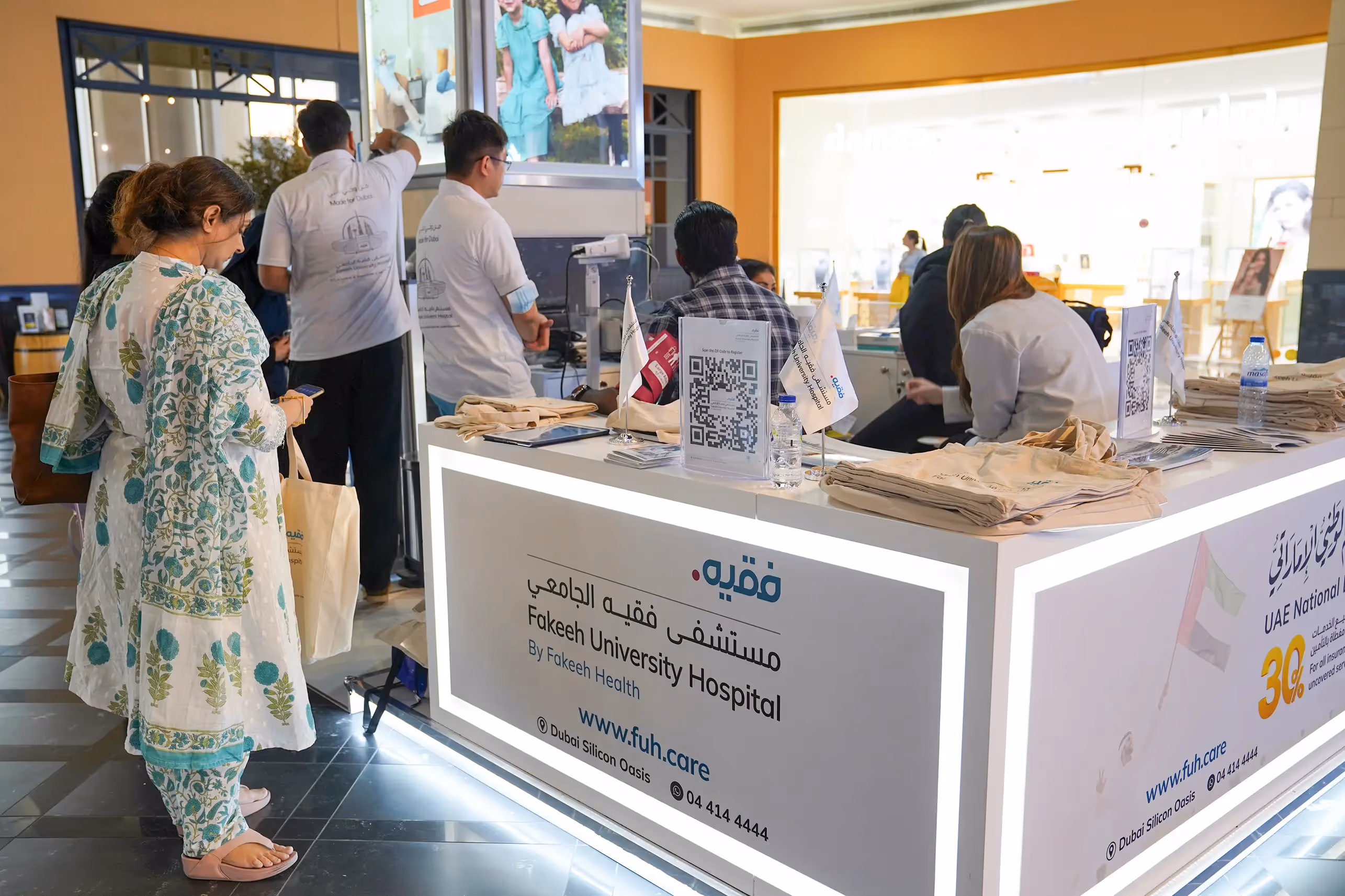 Fakeeh Health Checkup Drive at Arabian Center Dubai