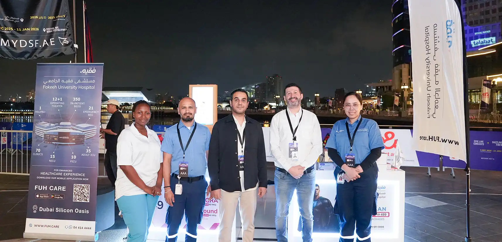 Fakeeh Health Provides Medical Support at e& DSF Nights