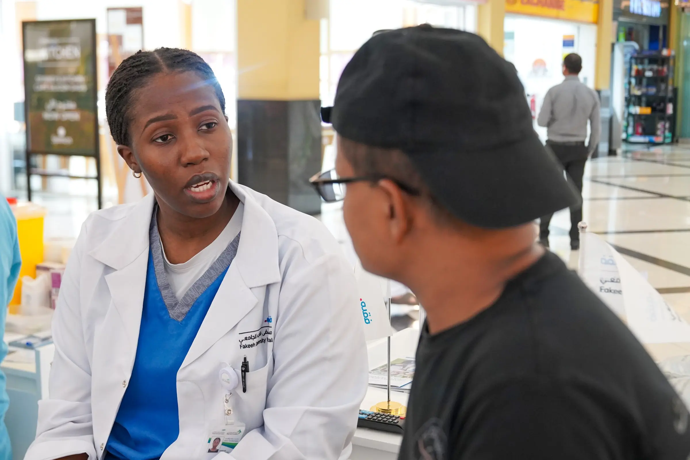 حملة فحص صحي مجانية في مركز سيدر للتسوق - Spinneys DSO