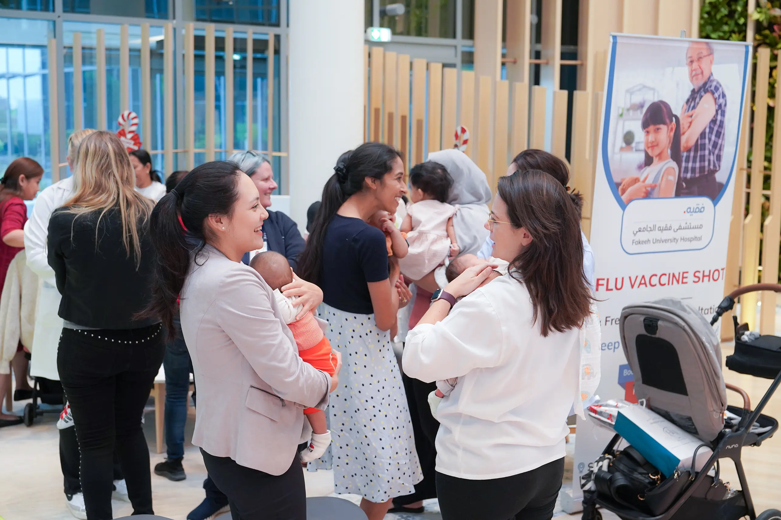oin our FUH Life Café sessions for new moms! Enjoy expert advice from Dr. Mazen Abou Chaaban, engaging discussions, and valuable tips for mothers with babies under a year old.