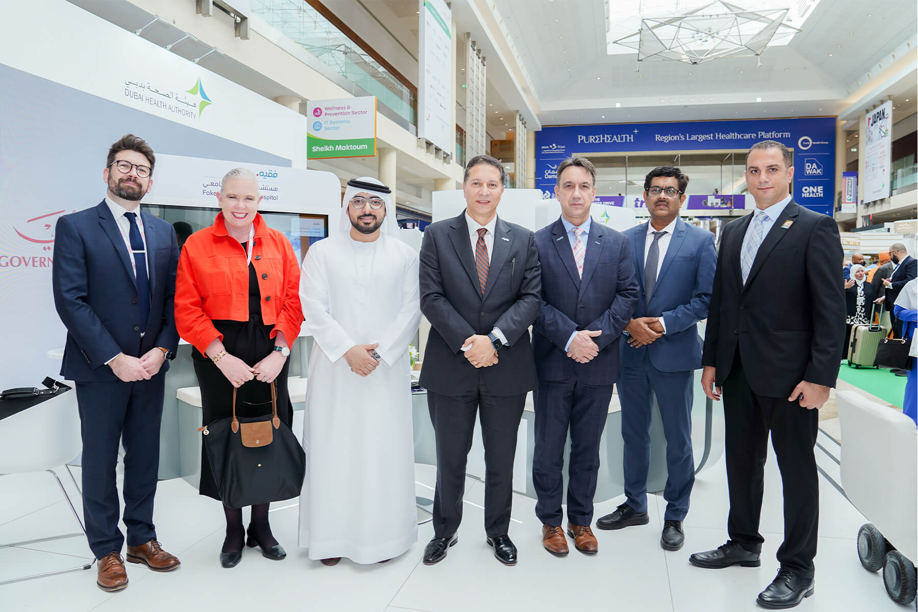 FUH تعرض تكنولوجيا الرعاية الصحية في معرض آراب هيلث 2024