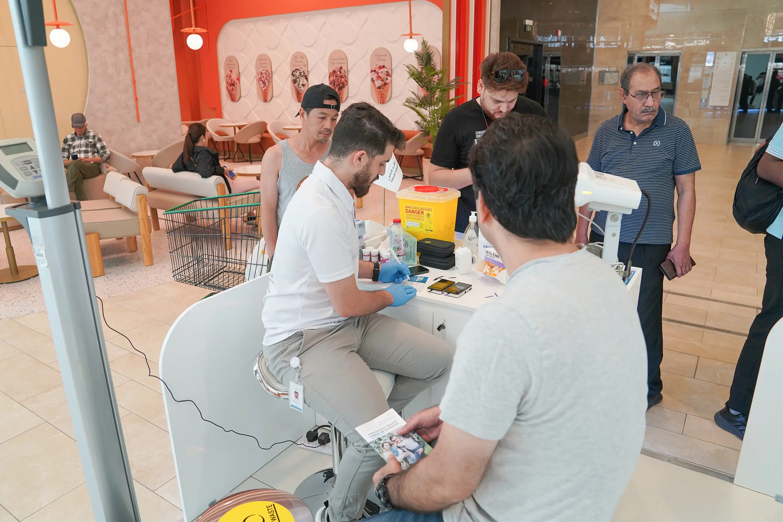  حملة فحوصات طبية مجانية في مول سيليكون سنترال – واحة دبي للسيليكون