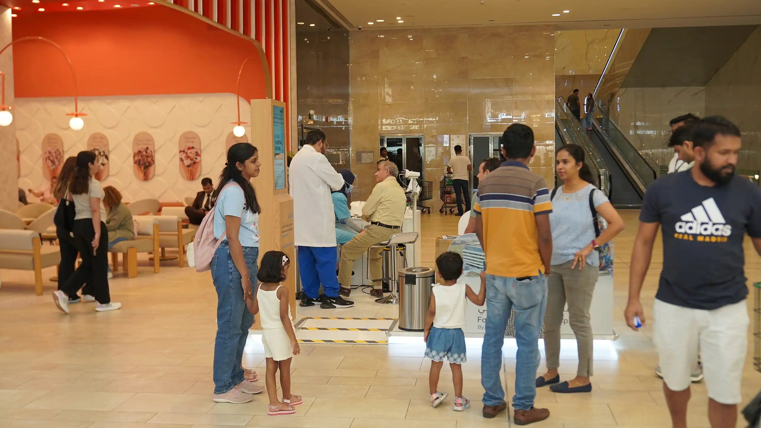 حملة الفحوصات الصحية في مركز سيليكون سنترال – نهتم بصحتكم