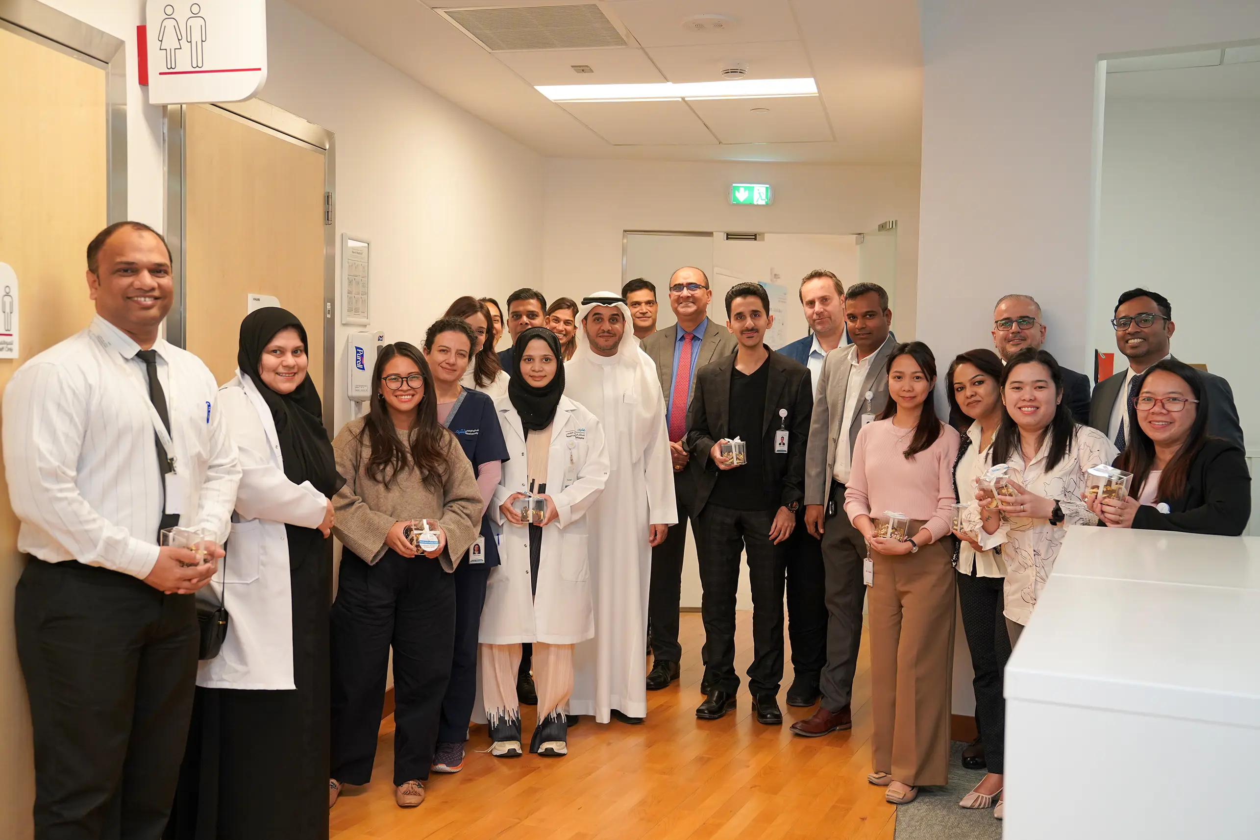 شكر من القادة لعائلة مستشفى فقيه الجامعي على عام ناجح