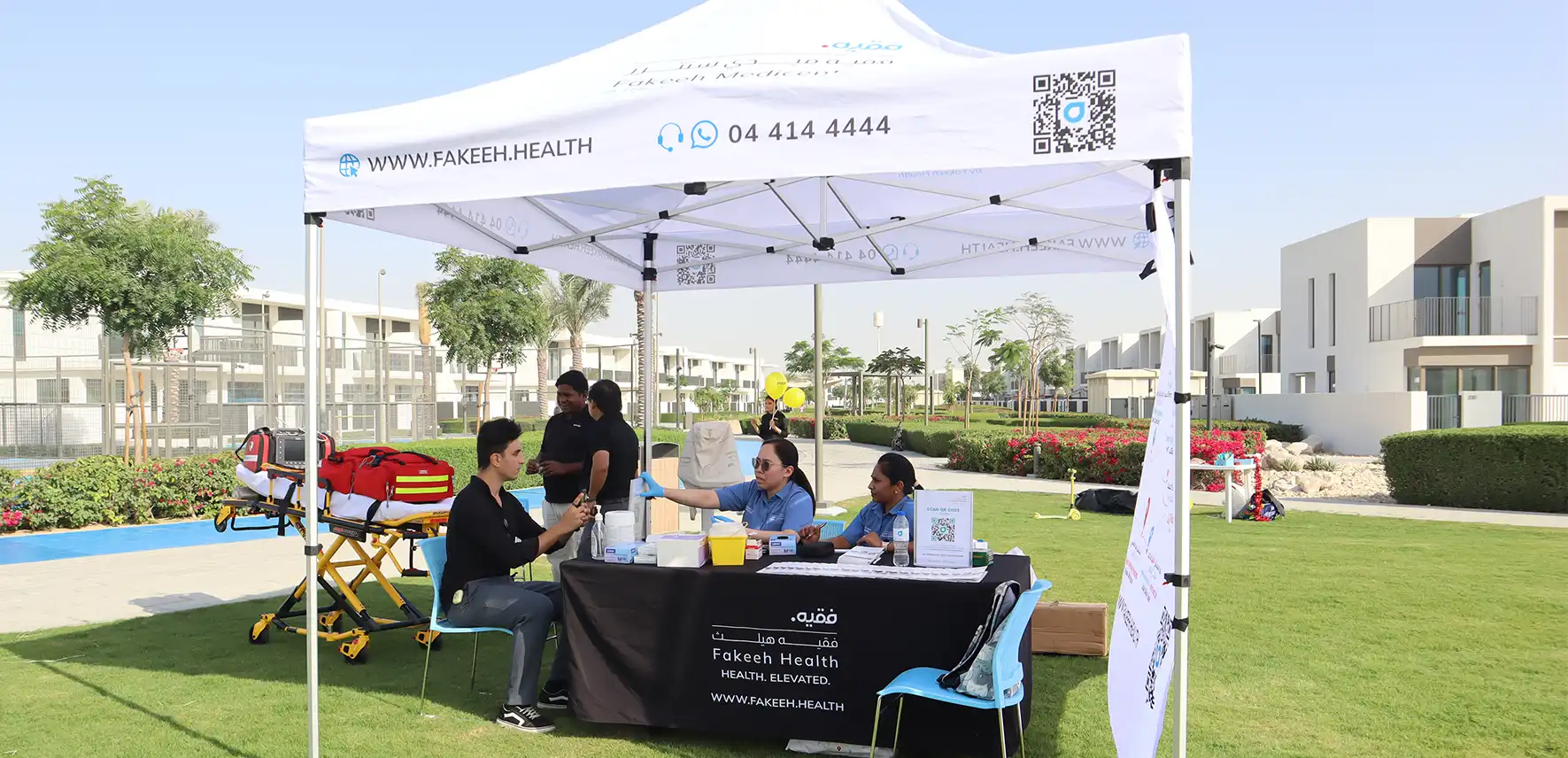 Free Health Checks to The Residents of The Valley by Emaar