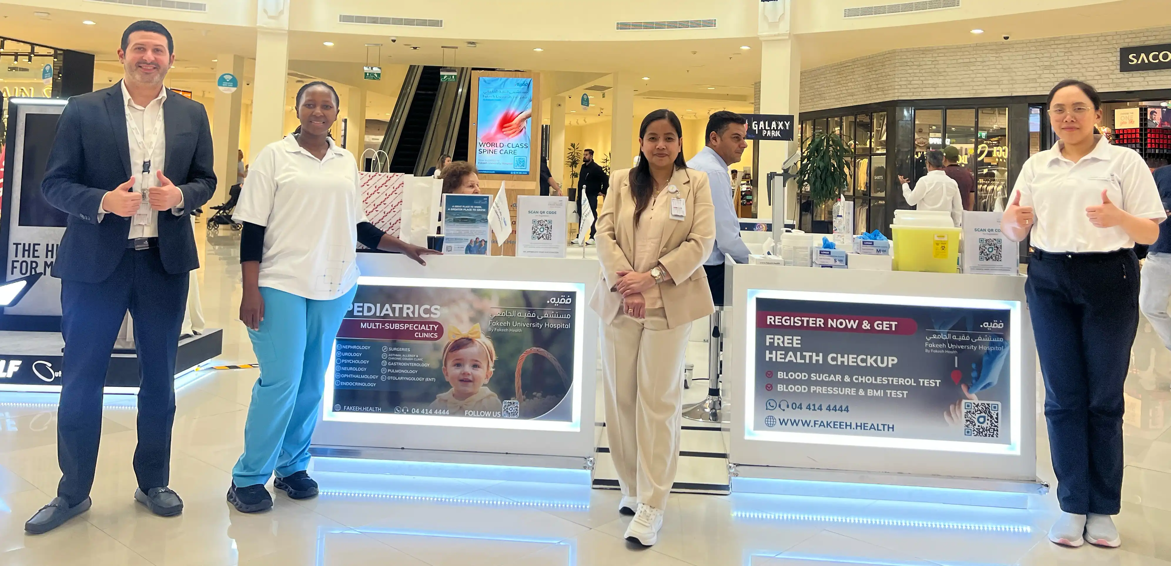 Fakeeh Health Brings Free Health Checks to Dubai Outlet Mall