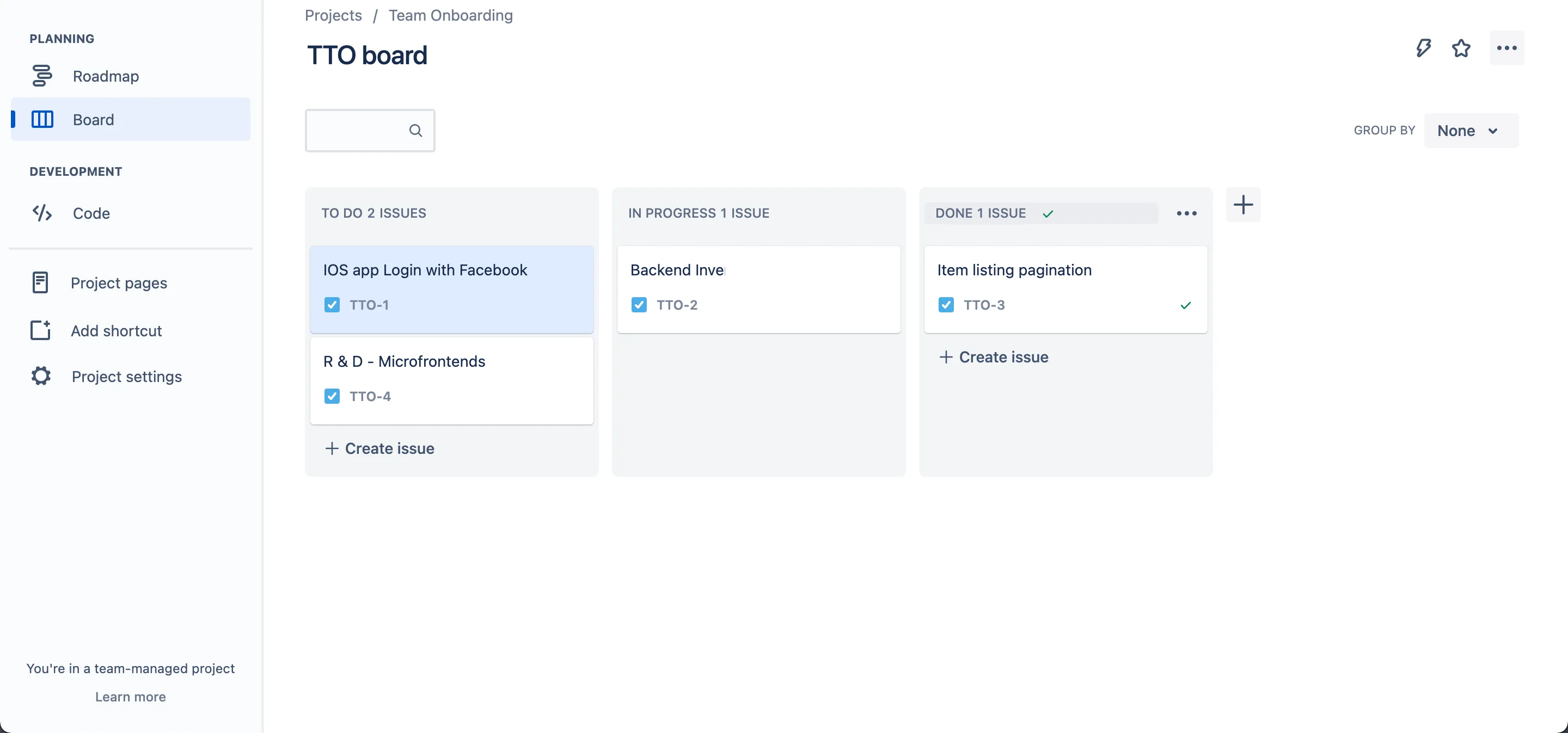 Jira project overview