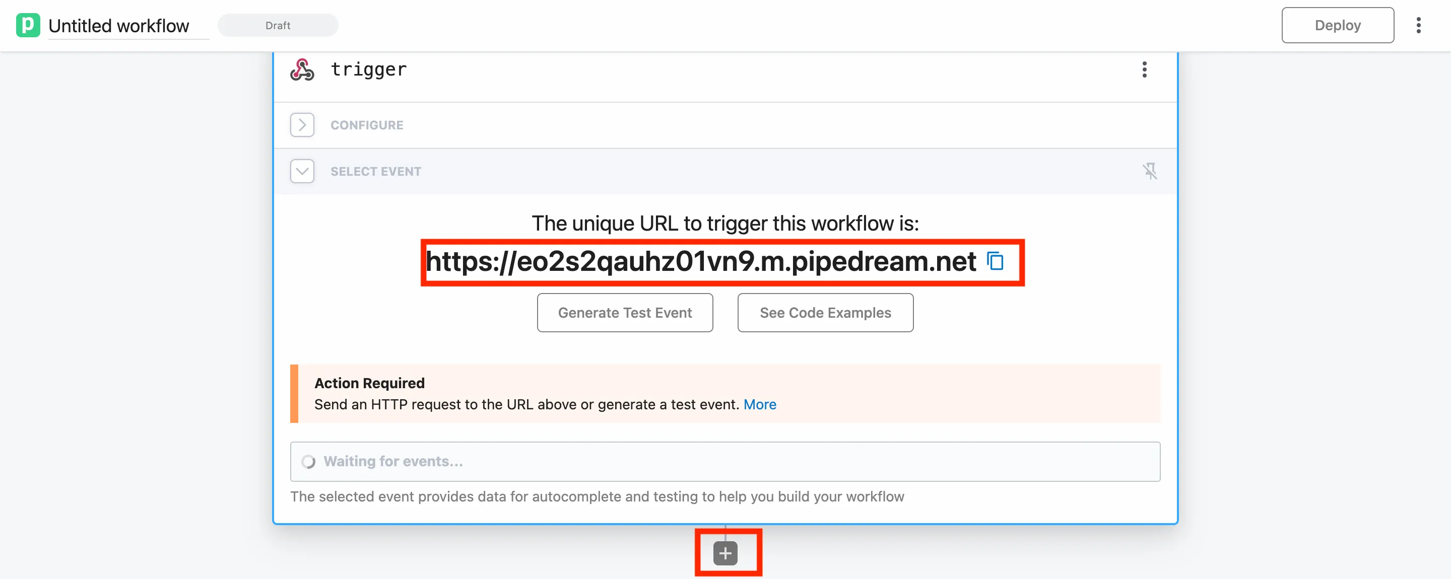 Workflow URL