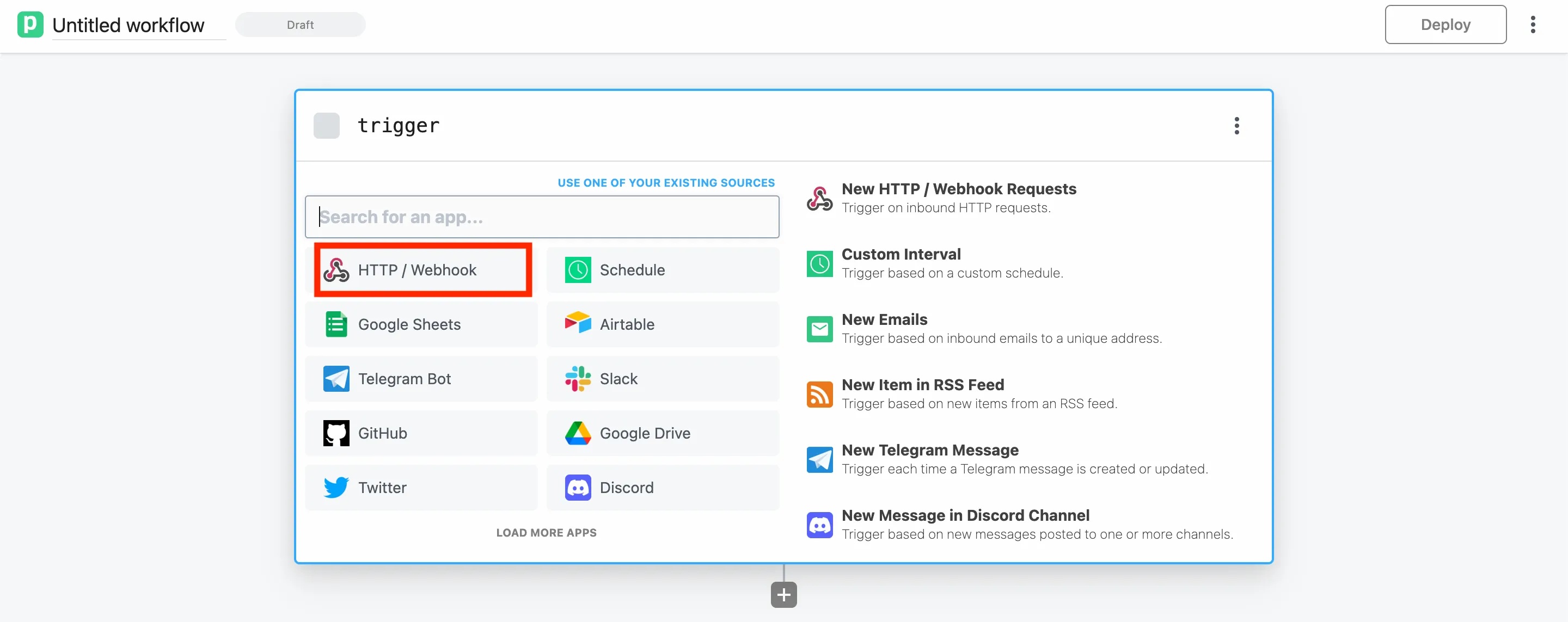 RequestBin webhook