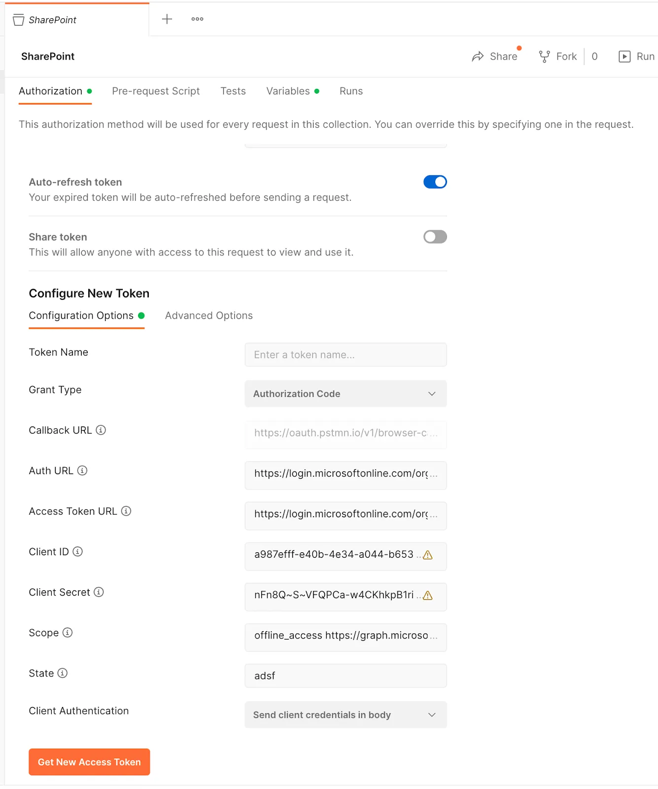 Configuring your new token