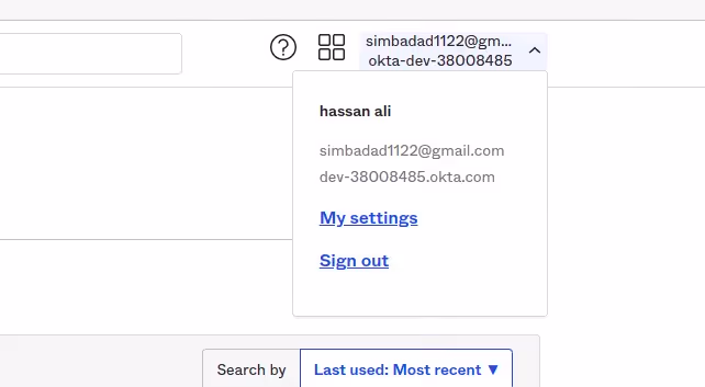 Okta domain