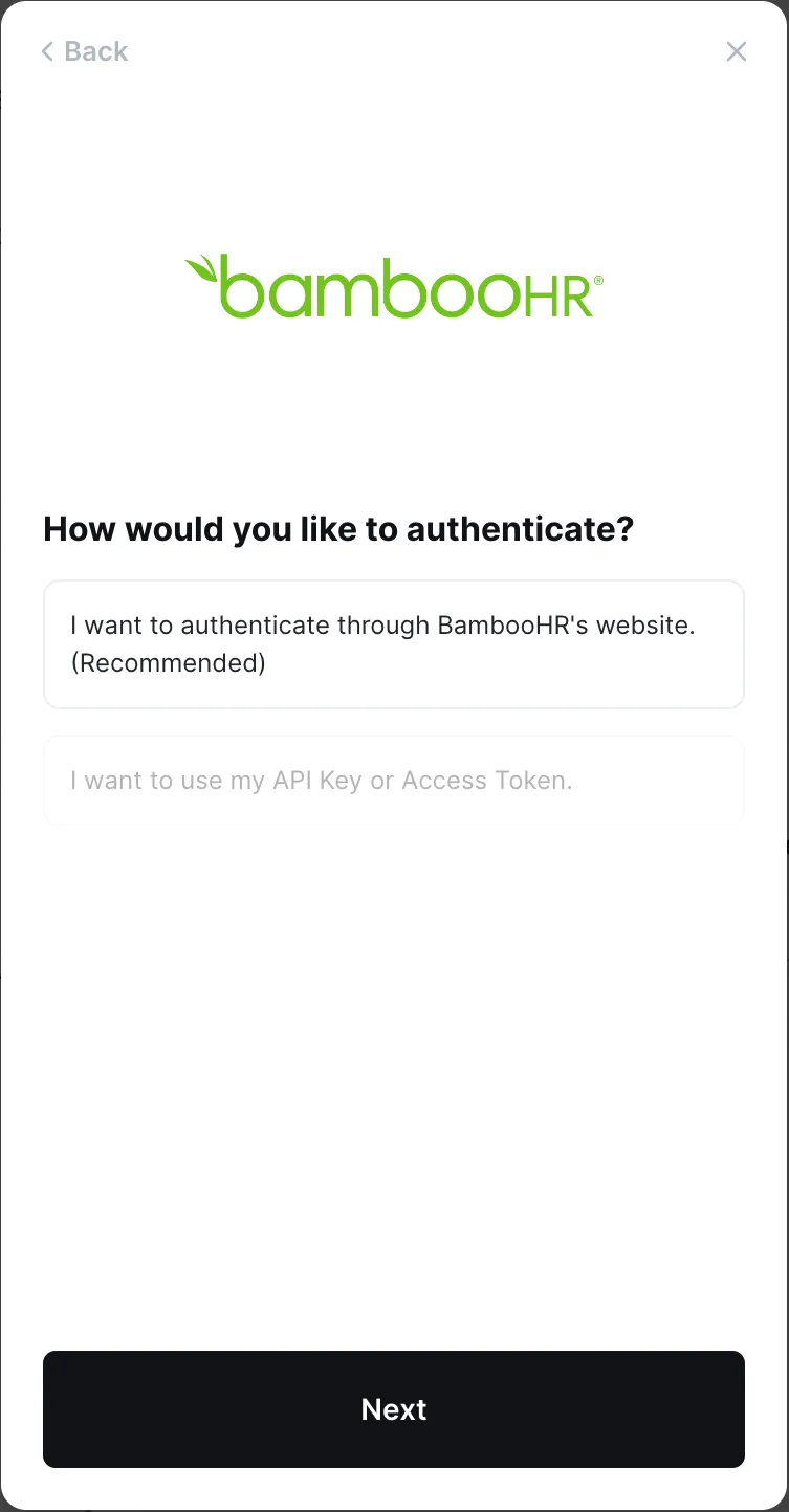 How to authenticate