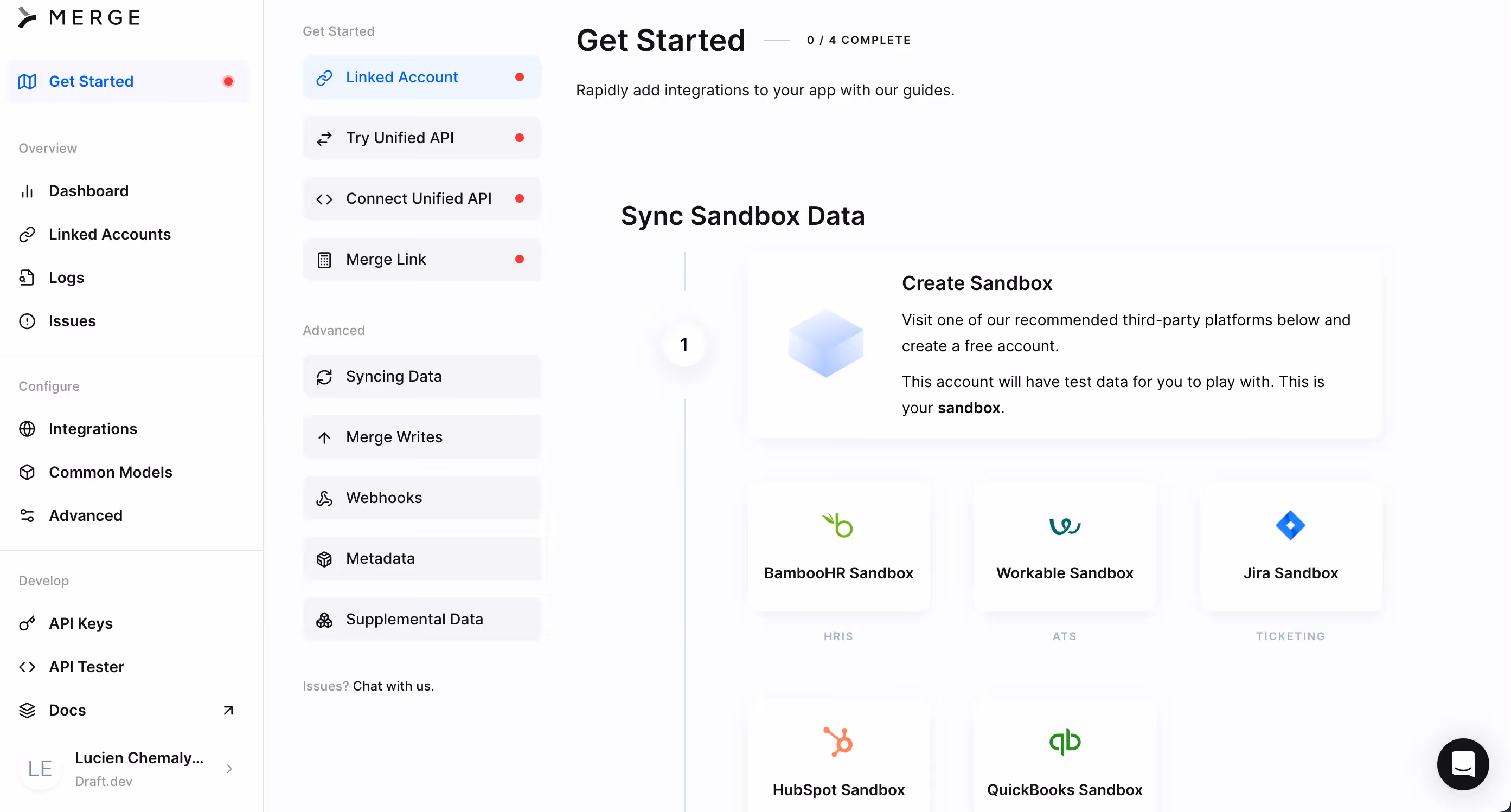 Merge dashboard
