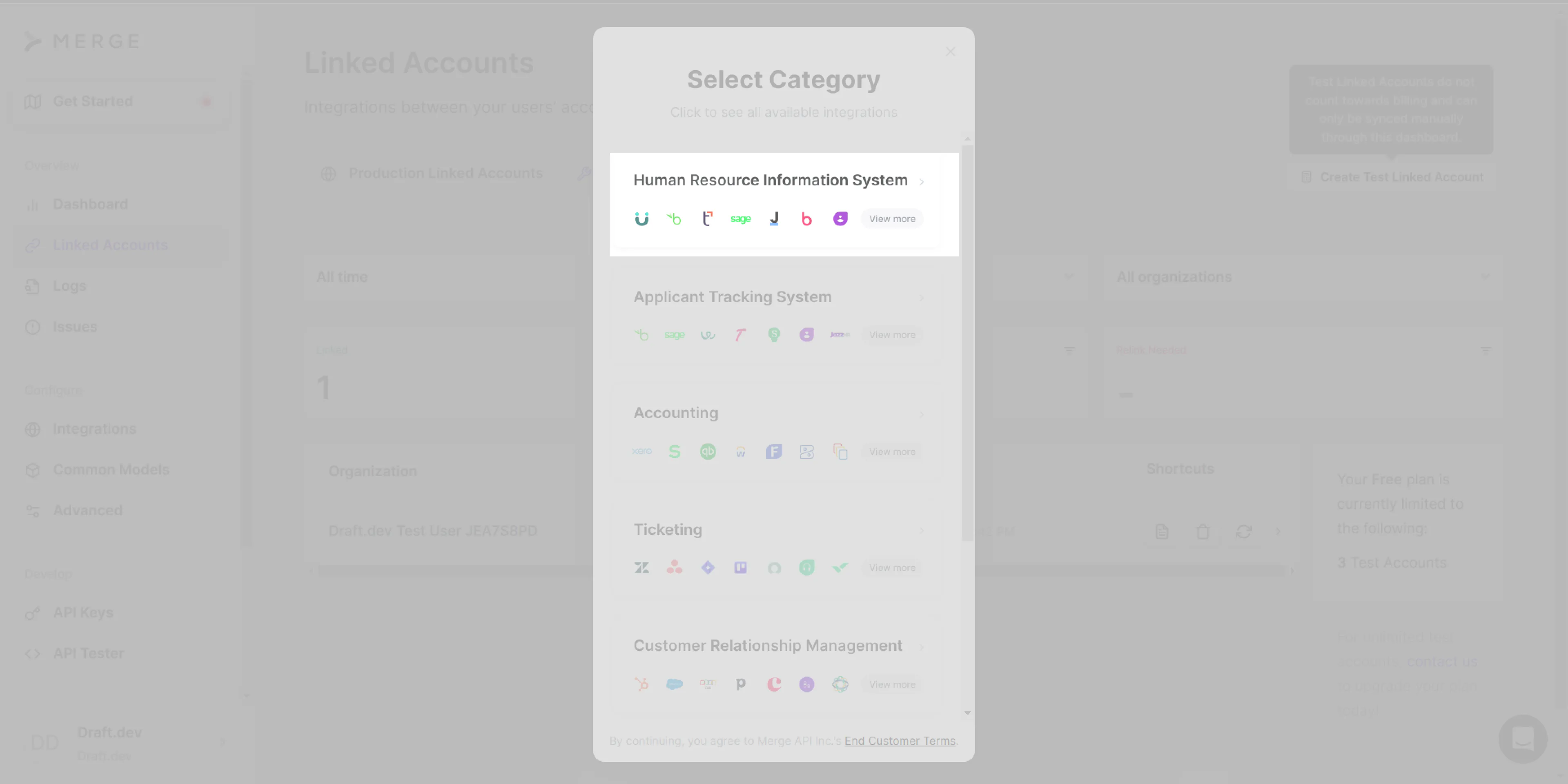 Select **Human Resource Information Systems**