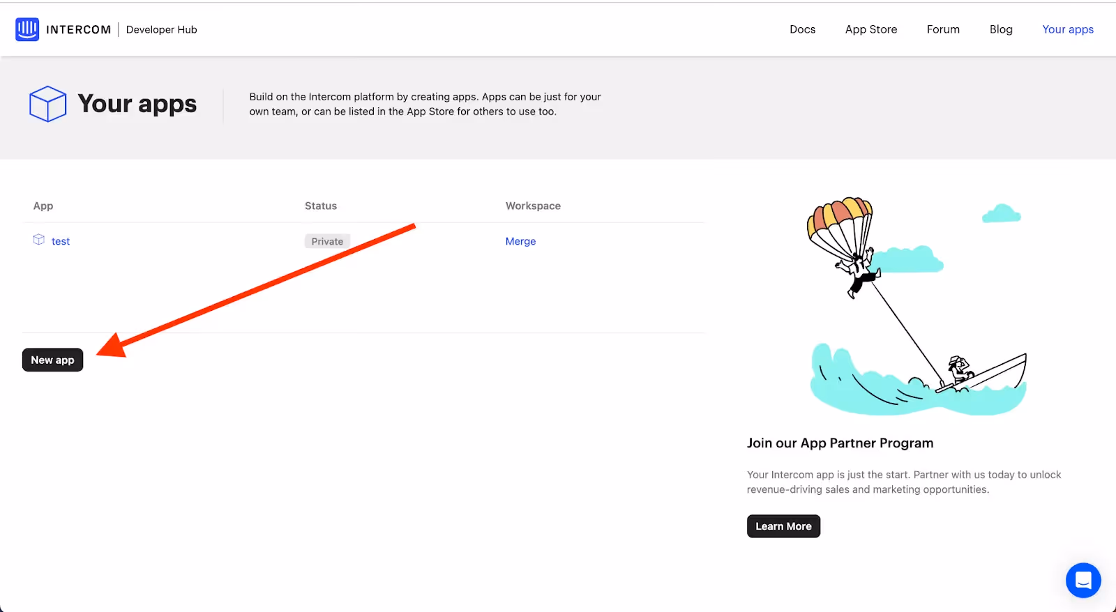 Where to find the new app