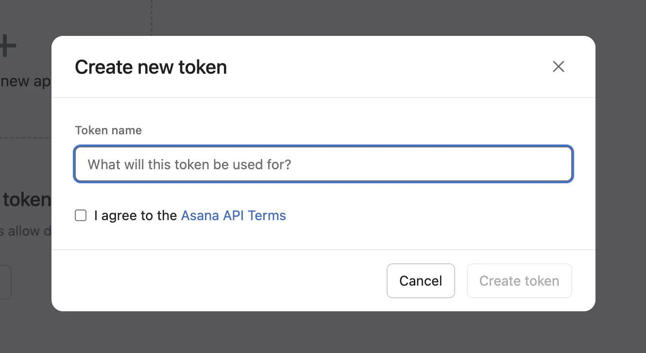 Naming your token